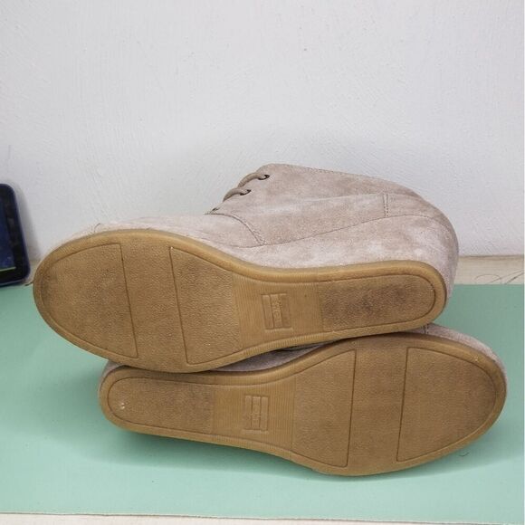 Toms Suede Wedge Ankle Boots - Picture 7 of 8